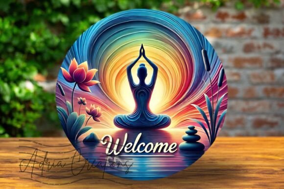 Download 3D Yoga Lotus Flower Meditation Design - Meditation design Collection