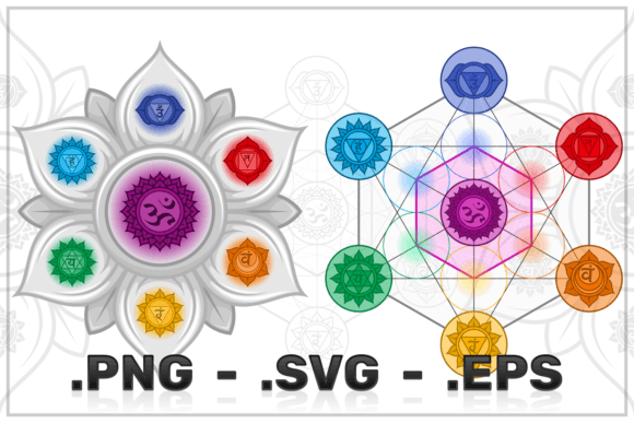 Download Chakra Symbol Vector Design - Premium Bundle